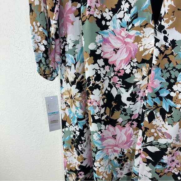 London Times Woman Women’s Dress Floral Midi - Picture 10 of 12